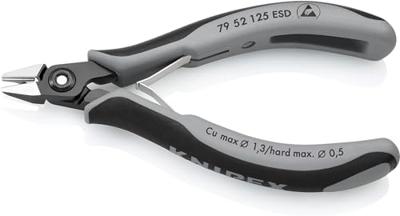 Knipex Precisie elektronica-zijsnijtang ESD gebruineerd 125 mm - 7952125ESD - thumbnail