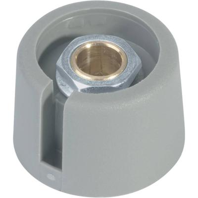 OKW A3016068 A3016068 Draaiknop Grijs (Ø x h) 16 mm x 16 mm 1 stuk(s)