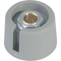 OKW A3016068 A3016068 Draaiknop Grijs (Ø x h) 16 mm x 16 mm 1 stuk(s) - thumbnail