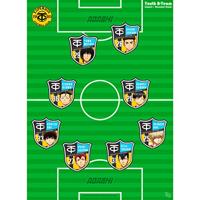 Poster Ao Ashi - Squad B-Formation 38x52cm - thumbnail