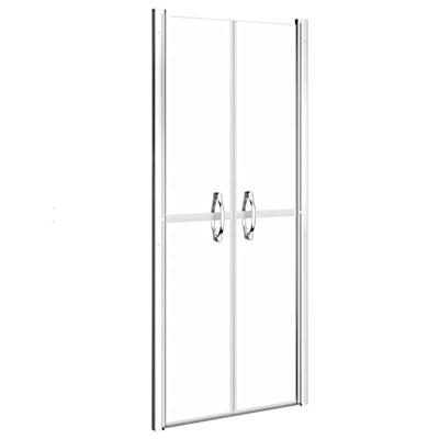 VidaXL Douchedeur 81x190 cm esg transparant VidaXL Douchedeur 81x190 cm esg transparant