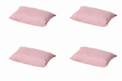 Kussen 60x40 zachtroze piping Panama zachtroze (4 stuks) Madison - Madison