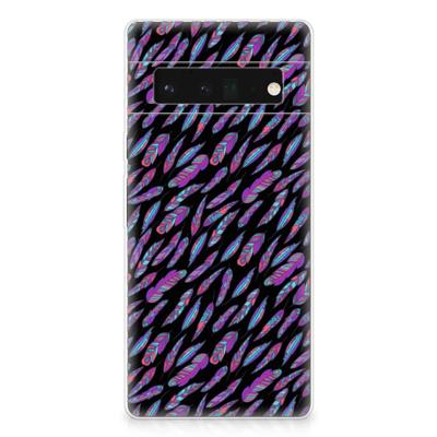 Google Pixel 6 Pro | TPU bumper | Feathers Color