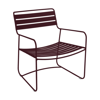Fermob Surprising Low loungestoel Black cherry