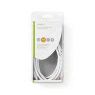 Netwerkkabel CAT6 S/FTP | RJ45 (8P8C) male - RJ45 (8P8C) male | 2,0 m | Wit