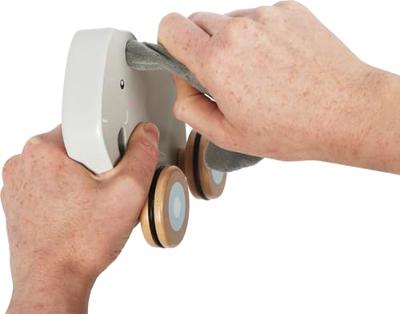 Small Foot - houten trekolifant met knisperende oren