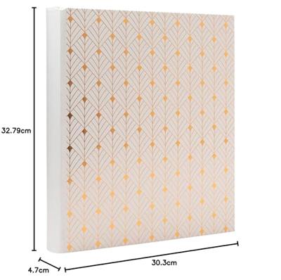 Fotoalbum exacompta 29x32cm 60pag néo déco wit