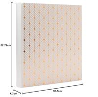 Fotoalbum exacompta 29x32cm 60pag néo déco wit - thumbnail