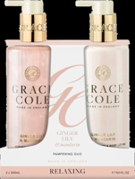 Grace Cole Ginger Lily & Mandarin Pampering Hand Care Duo - thumbnail