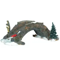 Lemax olde stone bridge kerstdorp tafereel 2000 - thumbnail