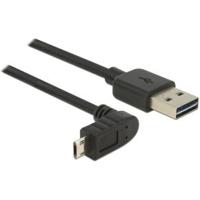 DeLOCK 83857 3m USB A Micro-USB B Zwart USB-kabel - thumbnail
