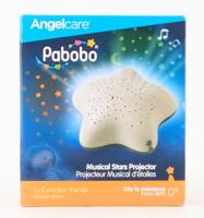 Muzikaal nachtlampje PABOBO 'sterrenprojector' beige - thumbnail