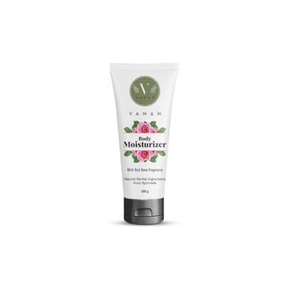Vanan Body moisturizer red rose 200 Gram