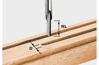 Festool HS S8 D 4/15 Freesbit Groeffrees S 8mm 4x15mm - 490942 - thumbnail