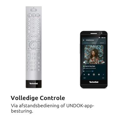 TechniSat MULTYRADIO 600 CD IR Internetradio DAB+, VHF (FM) Bluetooth, Internetradio, LAN, USB, WiFi, CD, FM, DAB+, MP3 Spotify, Multiroom ondersteuning,