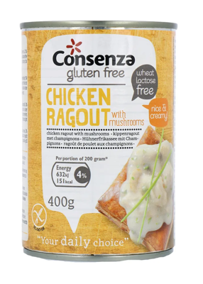 Consenza Kippenragout met Champignons