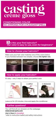 L’Oréal Paris Casting Crème Gloss 316 Blackberry - Violet Bruin - Haarverf