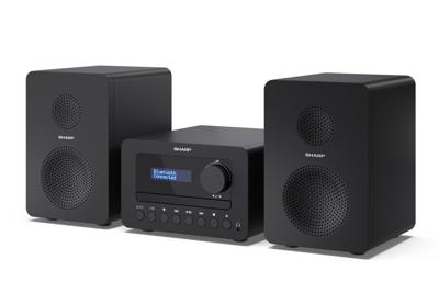 Sharp XL-B520D Stereoset AUX, Bluetooth, DAB+, USB Incl. afstandsbediening 40 W Zwart