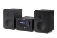 Sharp XL-B520D Stereoset AUX, Bluetooth, DAB+, USB Incl. afstandsbediening 40 W Zwart - thumbnail