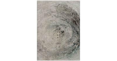 Jackie And The Fish - Vloerkleed Nautilus Grey Cliff Rond (outlet) - Rond 200 cm