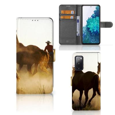 Samsung Galaxy S20 FE | Telefoonhoesje | Met pasjeshouder | Design Cowboy