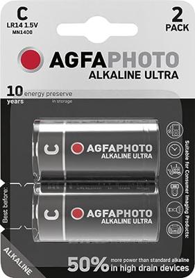 AgfaPhoto Ultra LR14 C batterij (baby) Alkaline 1.5 V 2 stuk(s)