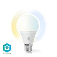 Nedis wifilw10wtb22 wi-fi slimme led-lamp warm- tot koud-wit b22 - thumbnail