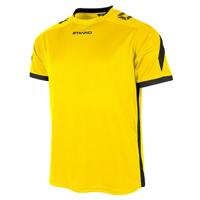 Stanno 410006 Drive Match Shirt - Yellow-Black - L - thumbnail