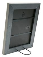 Deknudt Fotokader in lichtgrijs met zilverbies 10x15 S45VF3 - thumbnail