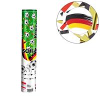 Confettikanon voetbal Duitsland 28 cm | 48 stuks - thumbnail
