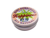 Happinesz Zonnebrandcrème - spf 30 - zink - bronze - thumbnail