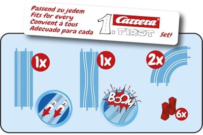 Carrera first racebaan uitbreidingsset