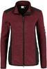 Hakro 236 Women's knitted fleece jacket Churchill - Mottled Burgundy - 3XL - thumbnail