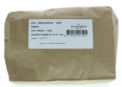 Jacob Hooy Griekse Bergthee Gesneden