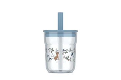 Mepal kinderglas Mio 250 ml met rietje Little Dutch forest friends Mepal kinderglas Mio 250 ml met rietje Little Dutch forest friends