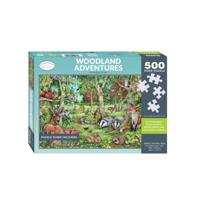 Woodland Adventures Puzzel 500 Stukjes - thumbnail