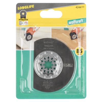 Wolfcraft 4244000 4244000 Segmentzaagblad 85 mm 1 stuk(s)