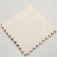 2 stks woonkamer slaapkamer kinderen Kids zachte tapijt Magic patchwork Jigsaw Splice hoofden klimmen baby mat 30x30cm (wit) - thumbnail