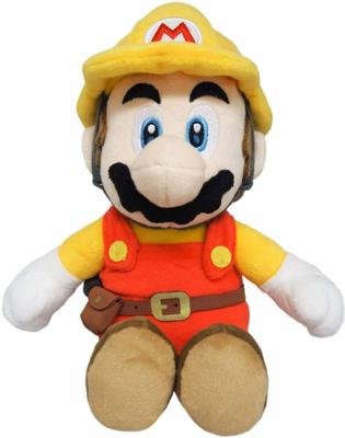 Super Mario Pluche - Builder Mario (24cm) Super Mario Pluche - Builder Mario (24cm)