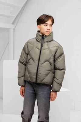 Krakatau Nebula Puffer Winterjas Kids Groen - Maat 152 - Kleur: Groen | Soccerfanshop