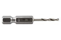 Wolfcraft 7256000 HSS Metaal-spiraalboor 2 mm Gezamenlijke lengte 47 mm Geslepen DIN 338 1/4 (6.3 mm) 1 stuk(s) - thumbnail