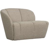 WOOOD 2-zits Bankje 'Mojo' Links, Bouclé, kleur Beige Melange - thumbnail