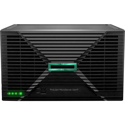 HPE ProLiant MicroServer Gen11 - Server - Ultra-Micro-Tower - 1-Weg - 1 x Pentium Gold G7400 / 3.7 GHz - RAM 16 GB - SATA - nicht Hot-Swap-fähig 8.9 cm (3.5 Zoll)