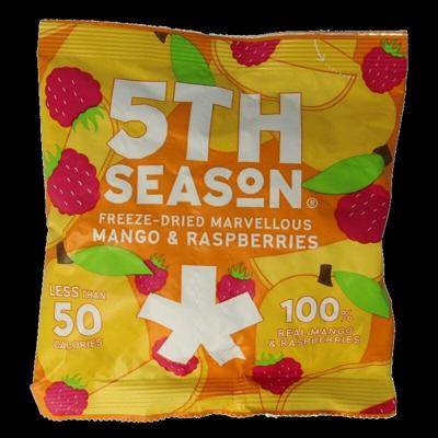 5th Season Freeze dried mango & raspberry 14 Gram 5th Season Freeze dried mango & raspberry 14 Gram