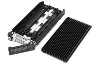 Icy Dock MB720TK-B behuizing voor opslagstations HDD-/SSD-behuizing Aluminium, Zwart 2.5 - thumbnail