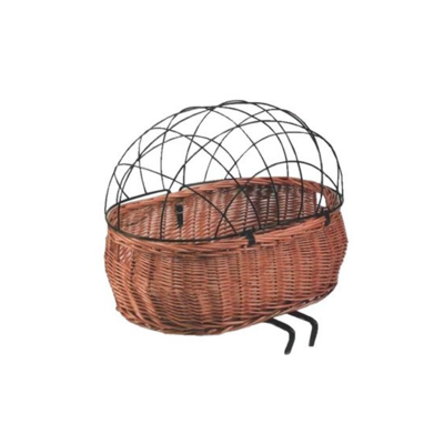 Basil pluto - hondenfietsmand - voorop - bruin