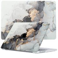 Lunso MacBook Pro 14 inch (2021-2024) cover hoes - case - Marble Magnus - thumbnail