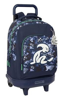 Schoolrugzak met Wielen El Niño Navy Marineblauw 33 x 45 x 22 cm