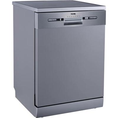 Etna VWV142RVS Vrijstaande vaatwasser Grijs