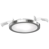LightMe LM85665 Aqua LED-inbouwlamp LED 6 W Bladzilver (glanzend) - thumbnail
